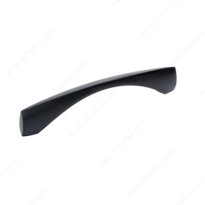 Richelieu 402516090 Modern Metal Pull - 4025, Black, 6 5/16 in, 7 9/32 in, 7/16 in