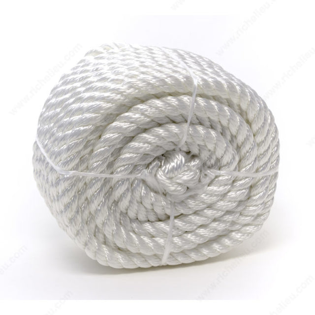 Richelieu 458971BG Twisted Nylon Marine Anchor Line, Coil, KingCord, 100 ft, 1/2 in, 575 lb