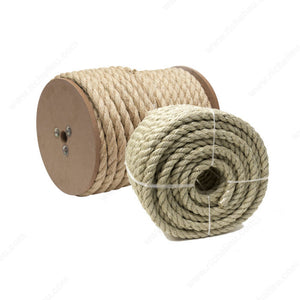 KingCord 302491BGV1 Twisted Sisal, Coil, 1/2 in (12.7 mm), 50 ft, 115 lb