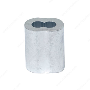 KingChain 452000 Aluminum Sleeve, 5/32 in