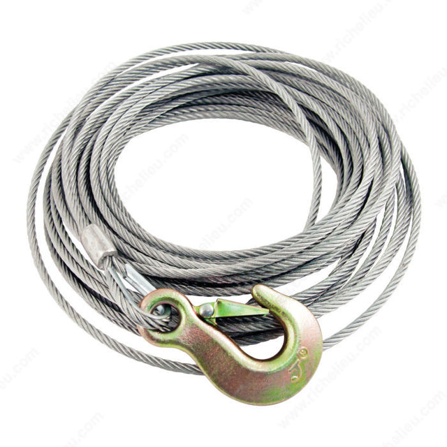 KingChain 505561 Galvanized Winch Cable, 50 ft, 3/16 in, 2 000 lb