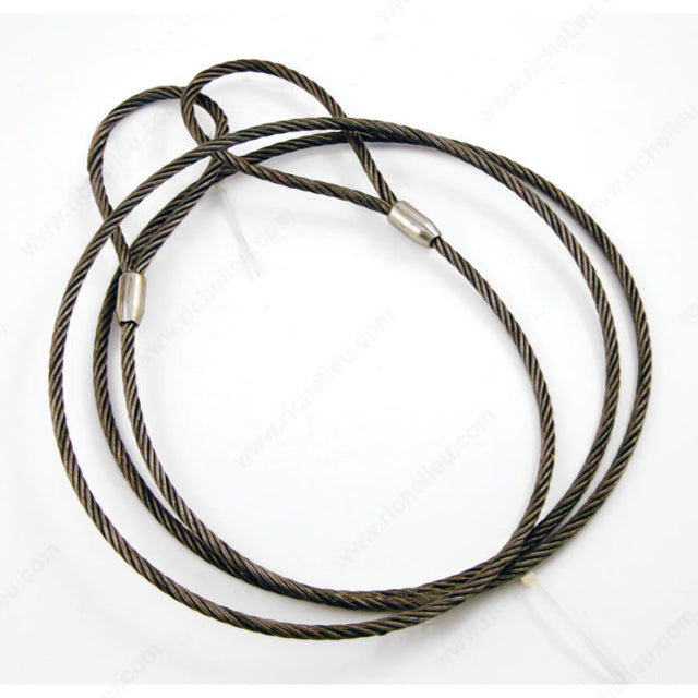 KingChain 505591 Wire Rope Sling, 4 ft, 1/4 in, 2 600 lb