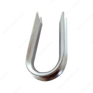 KingChain 162680 Stainless Steel Wire Rope Thimble, 1/8 in