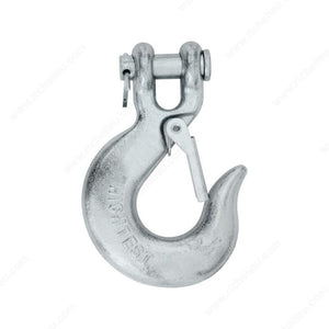 KingChain 224700 Grade 43 Clevis Slip Hook with Safety Latch, 1/4 in, 2.75 in, UPC Code / Bulk Pack, 3.95 in, 1 950 lb, 0.5 in