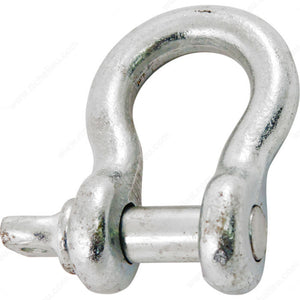 KingChain 114670 Heavy Duty Anchor Shackle, 2.75 in, 3.25 in, 1/2 in, 4 000 lb, 1.2 in