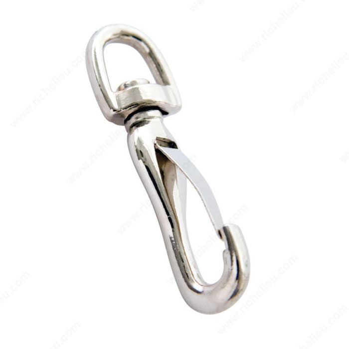 KingChain 485261 Swivel Eye Baby Spring Snap, Card, 2 in