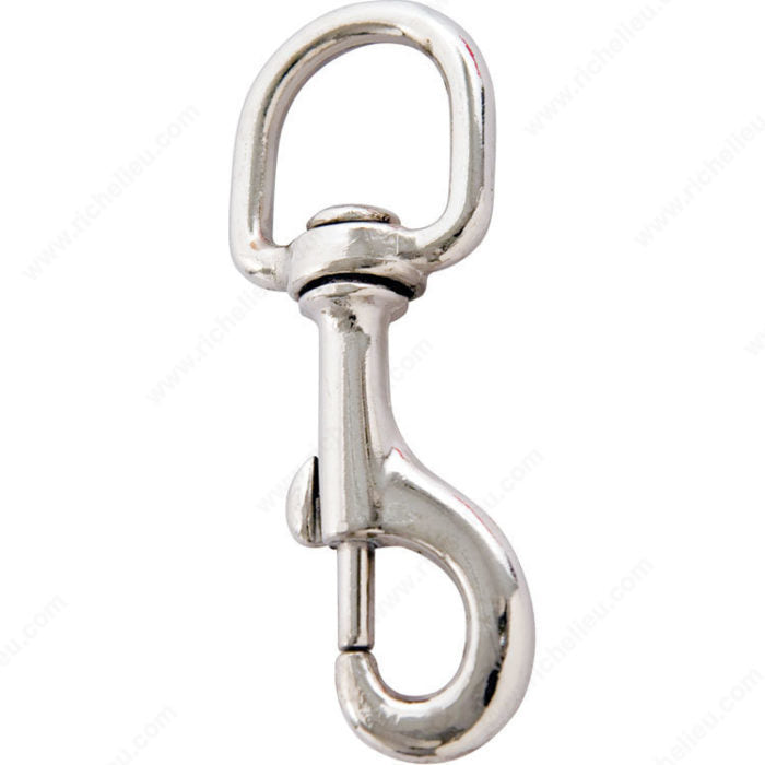 KingChain 480971 Large Eye Round Swivel Bolt Snap, Card