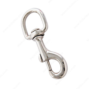 KingChain 480971 Large Eye Round Swivel Bolt Snap, Card