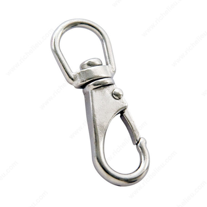 Richelieu 963771 Stainless Steel Swivel Eye Boat Snap, Card, KingChain