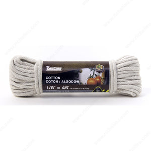 KingCord 300891BGM120 Diamond Braid Cotton, 30 ft, 9/64 in