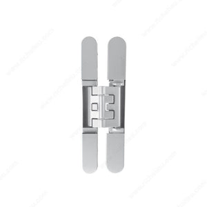 Richelieu 802460SN Krona Koblenz 5-Fulcrum Concealed Hinges, Satin Nickel, 31/32 in, Steel, 30 minutes, 132 lb, 132 lb