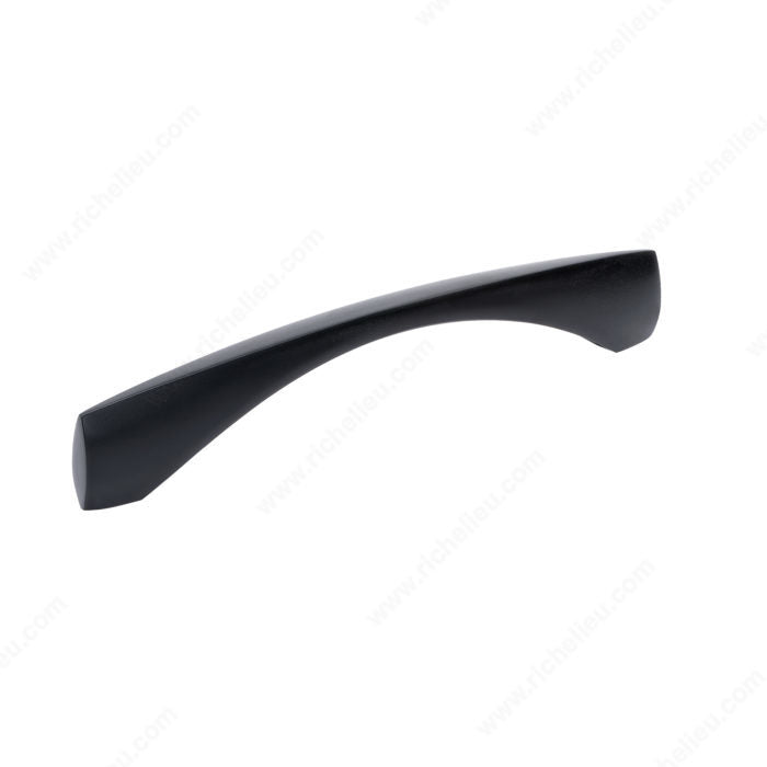 Richelieu 402516090 Modern Metal Pull - 4025, Black, 6 5/16 in, 7 9/32 in, 7/16 in