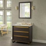 Ambassador 36" Vanity - Burnt Chocolate
