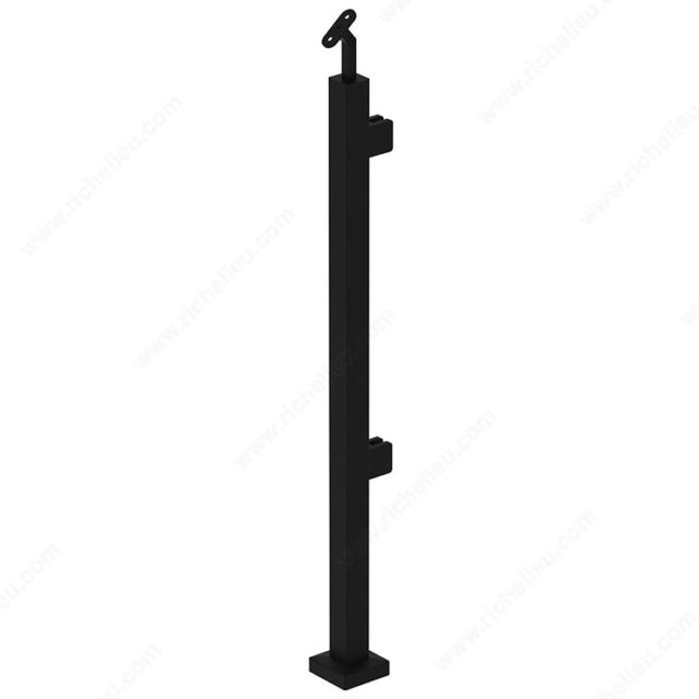 Richelieu SSPE36BPEBB Stair Bottom Posts - H1 Series, Stair Back, 39 9/16 in