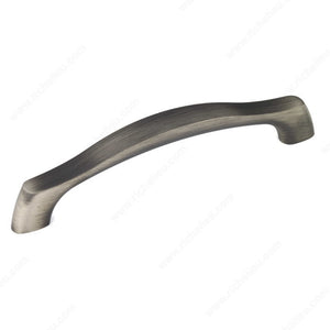 Richelieu BP811128195 Modern Metal Pull - 811, Brushed Nickel, 5 1/32 in, 6 3/32 in