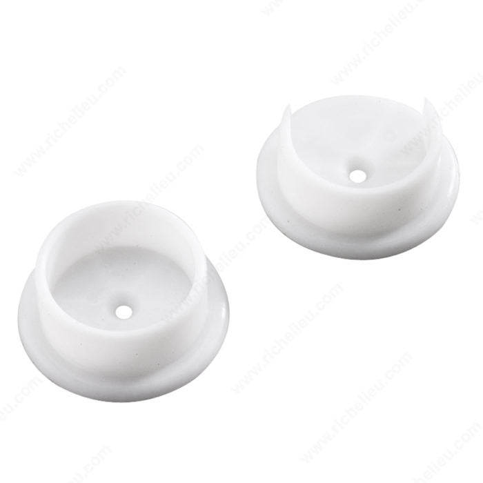 Onward 14PR Plastic Supports for Round Rod, Screw-in - 1-5/16" (34 mm)