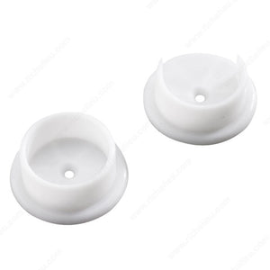 Onward 14PR Plastic Supports for Round Rod, Screw-in - 1-5/16" (34 mm)
