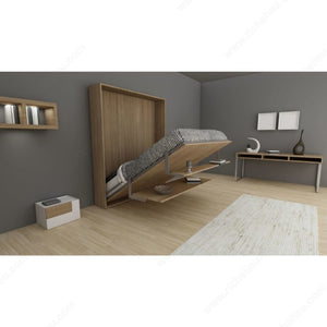 Richelieu 8521014 Stella - Vertical Opening Mechanism with Desk and Shelf, Double (54 in x 75 in), 600 lb, 57 3/4 in