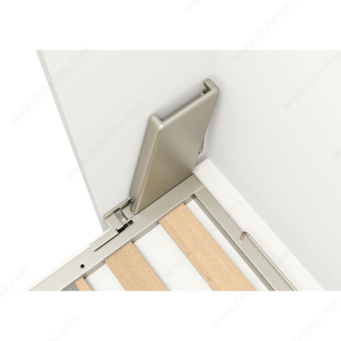Richelieu 8510014 Stella - Horizontal Opening Mechanism With Desk and Concealed Legs, Double (54 in x 75 in), 78 5/8 in