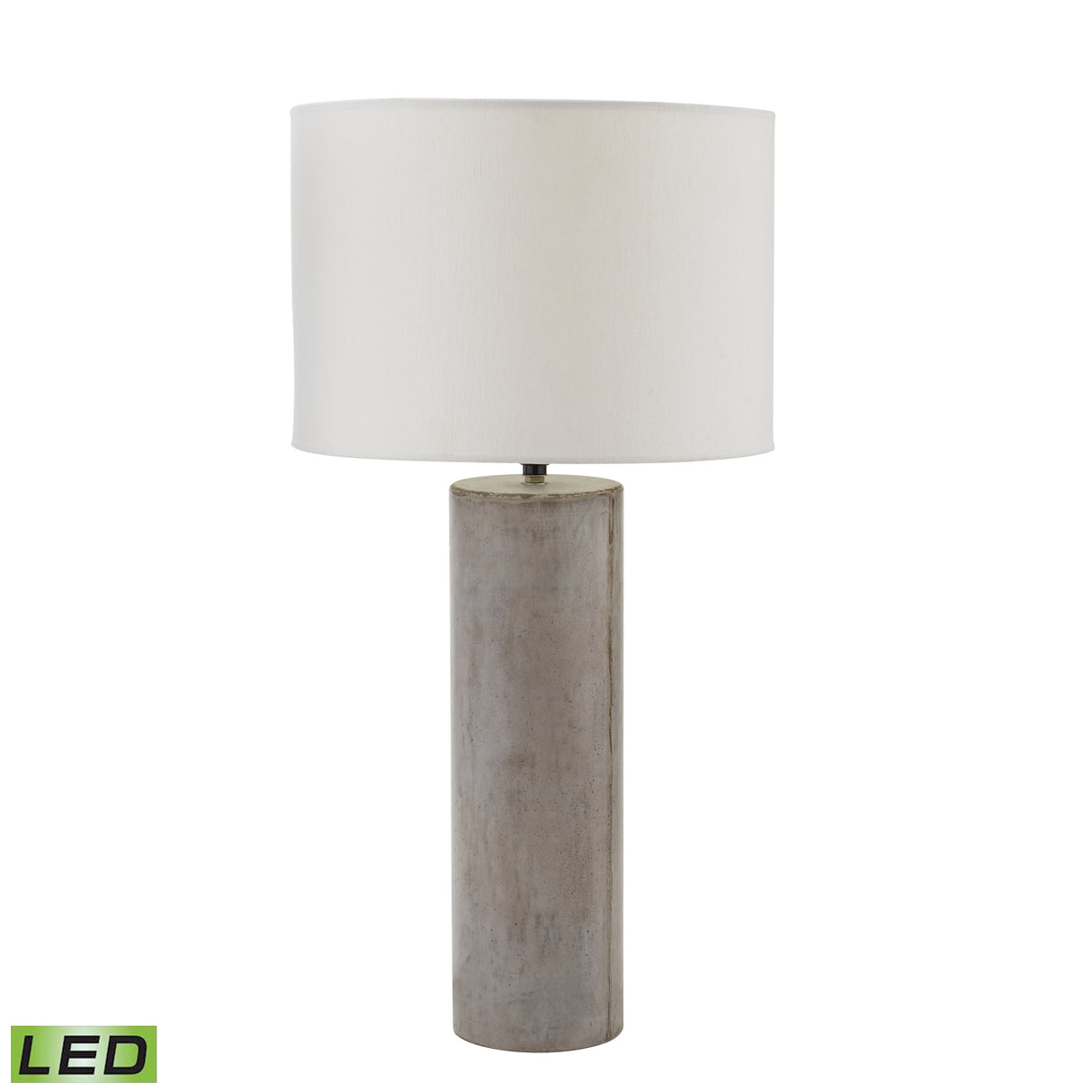 Elk 157-013-LED Cubix 29.1'' High 1-Light Table Lamp - Polished Concrete - Includes LED Bulb