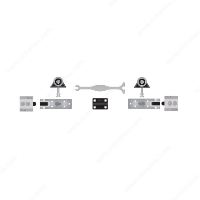 Cavity Sliders DKM0801 CavitySliders CS Hardware Set, None, 200 to 500 lb