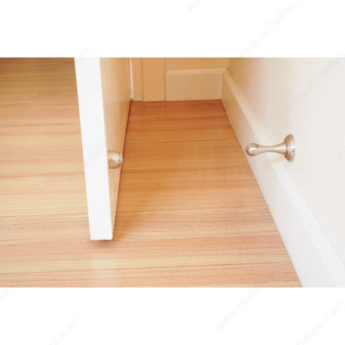 Onward 67ABR 3" Magnetic Door Stop, Antique Brass