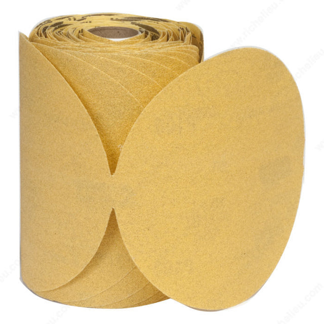 Norton 1700060080 A296 Stick-On Sanding Disc, Without Holes, 80, 6 in