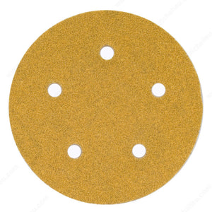Norton 270005080 A296 Grip-On Sanding Disc, Without Holes, 80, 5 in