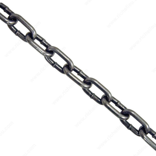 KingChain 559661 Grade 43 Self-Colored High-Test Chain, 5/16 in, 70 ft, 3 900 lb, 0.3 in