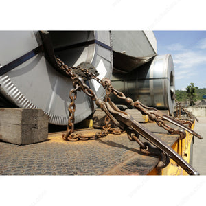 KingChain 426211 Grade 70 Gold Chromate Transport Chain, 5/16 in, 20 ft, Bag, 4 700 lb, 0.3 in