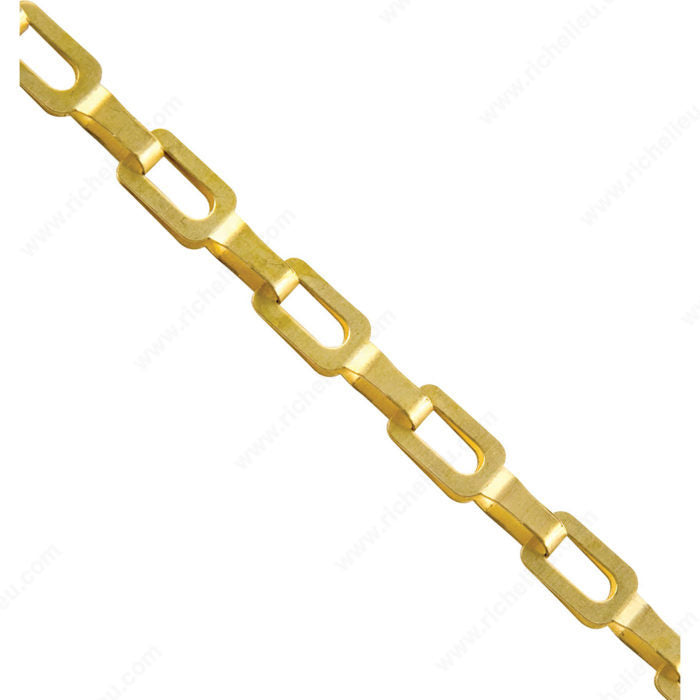 KingChain 502885 Brass Safety Chain, 15 ft, Clamshell