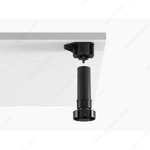 Richelieu 22010E1090 Kit of 100 mm (3 15/16") levelers with expandable dowel head for 25 cabinets, 13/32 in