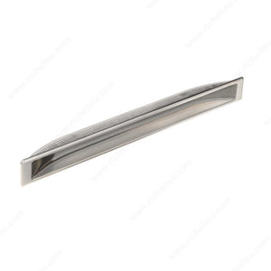 Richelieu 6895194195 Modern Recessed Metal Pull - 6895, Brushed Nickel