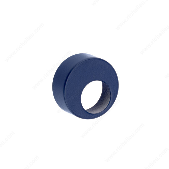 Richelieu 796534900 Modern Metal Knob - 7965, Matte Black