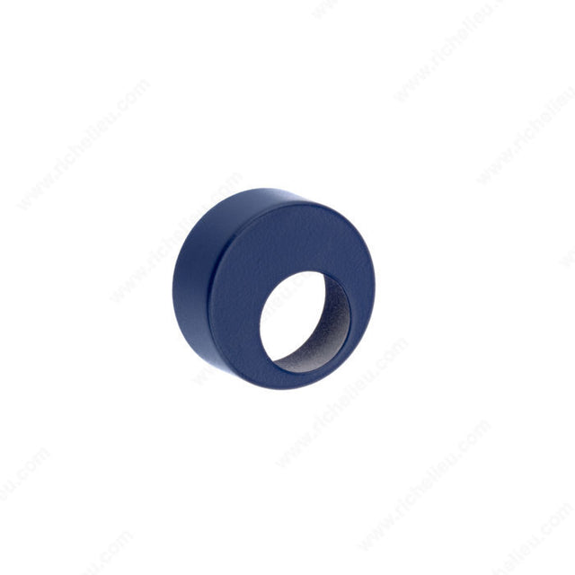 Richelieu 79653473 Modern Metal Knob - 7965, Sapphire Blue