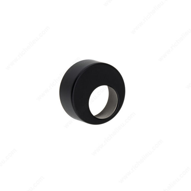 Richelieu 796534900 Modern Metal Knob - 7965, Matte Black
