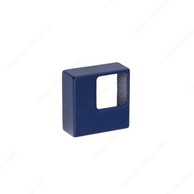 Richelieu 79673473 Modern Metal Knob - 7967, Sapphire Blue
