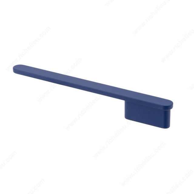 Richelieu 96973273 Modern Metal Pull - 9697, Sapphire Blue