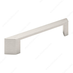 Richelieu BP9759128195 Modern Metal Pull - 97591, Brushed Nickel, 5 1/32 in, 5 7/8 in