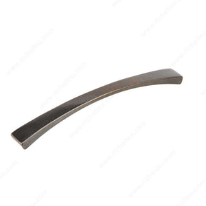 Richelieu 6961160FB Traditional Forged Iron Pull - 6961, Florentine Bronze, 6 5/16 in, 7 1/8 in, 15/16 in, M4 (Included)
