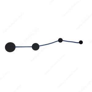 Richelieu 2141500900 Modern Nylon/Metal Pull - 2141