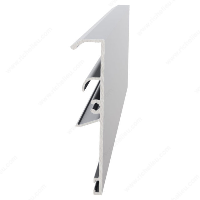 Cavity Sliders FNA6 CS CaviTrack Fascia, Clear Anodized Aluminum, 72 in