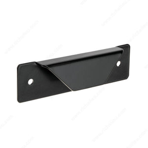 Richelieu 7145140900 Modern Metal Pull - 7145, Surface Application Models, 4 11/32 in, 5 1/2 in