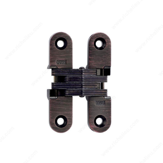 Soss 429208ORB SOSS Concealed Steel Hinge - Model #208, Black / Oil-Rubbed Bronze