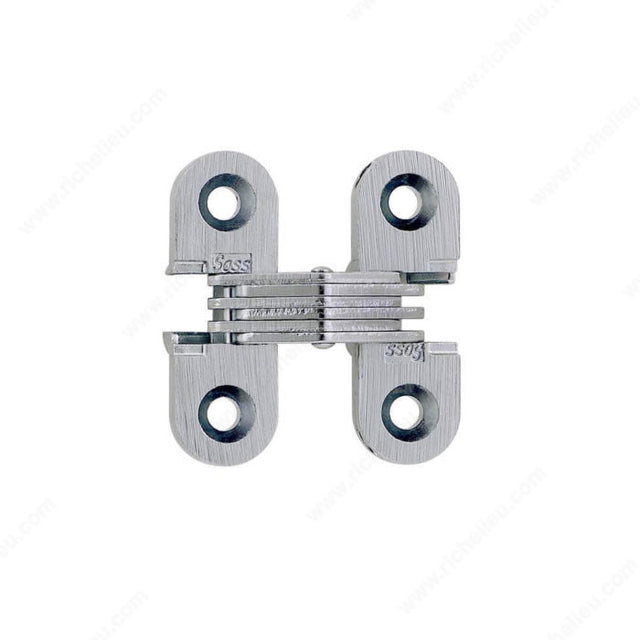 Soss 420103145 SOSS Concealed Steel Hinge - Model #103, Satin Chrome