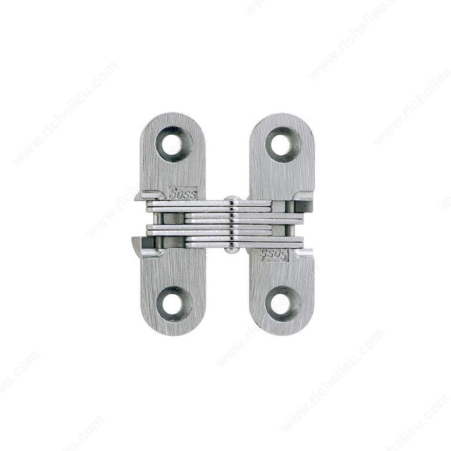 Soss 420303145 SOSS Concealed Steel Hinge - Model #303, Satin Chrome