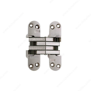 Richelieu 429218185 SOSS Concealed Steel Hinge - Model #218, Satin Nickel
