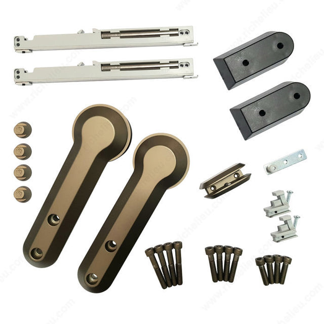 Richelieu 8912683CHBRZ EVO Hardware Sets, Champagne, 33.1 to 88.2 lb