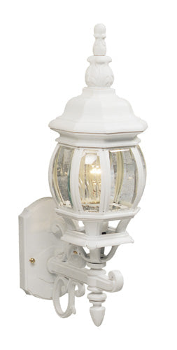 Classico Outdoor Wall Light - White / 20.00