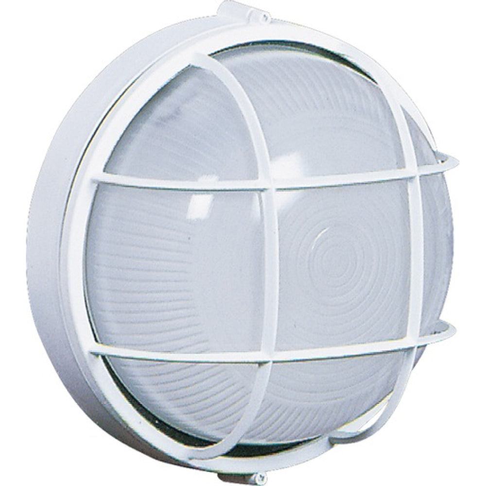 Marine Round Wall Sconce - White / 10.00